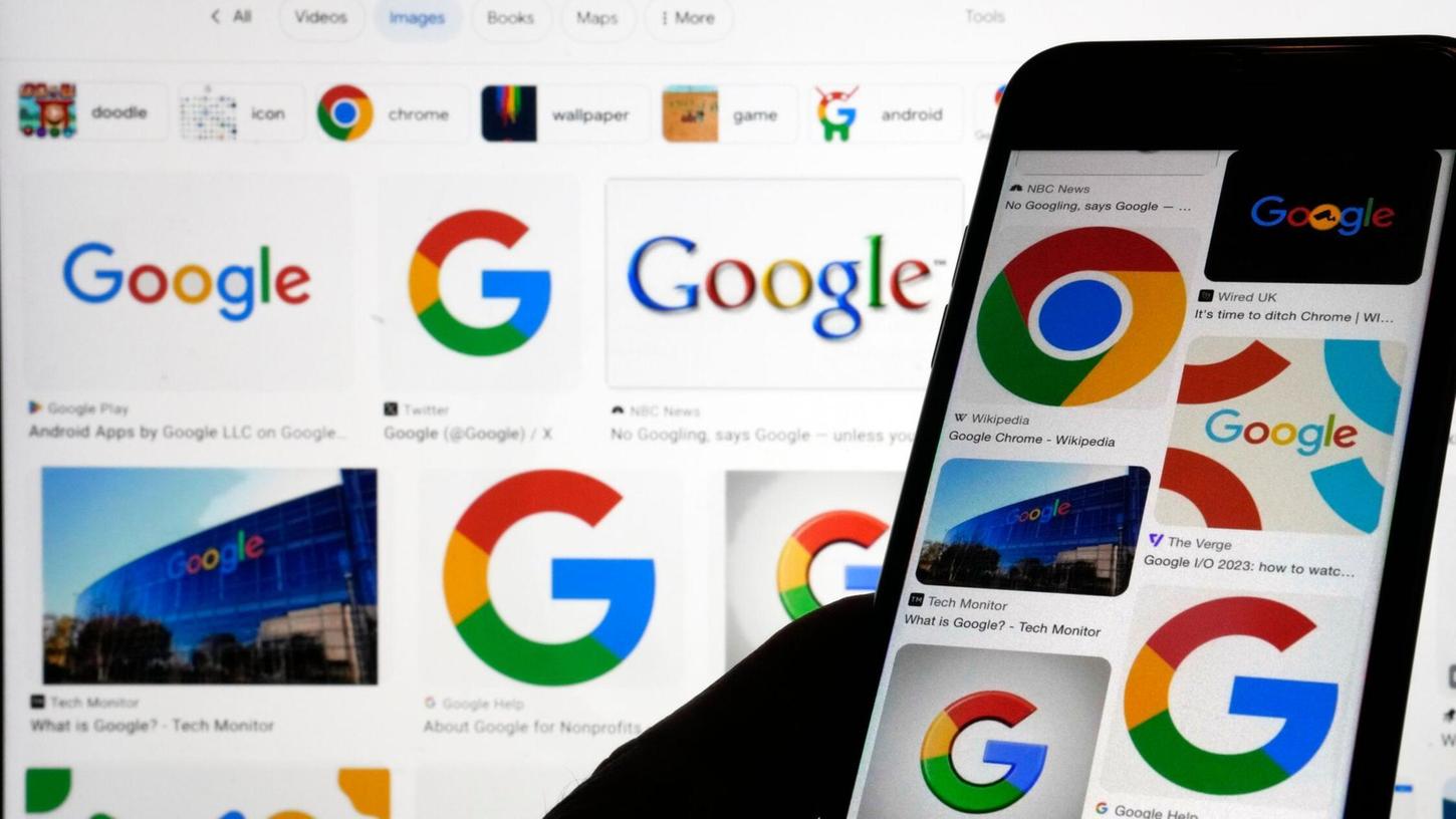Die Quartalsergebnisse von Google ließen bisher keine Einbußen durch die neue KI-Konkurrenz erkennen. (Archivbild) Die Quartalsergebnisse von Google ließen bisher keine Einbußen durch die neue KI-Konkurrenz erkennen. (Archivbild)