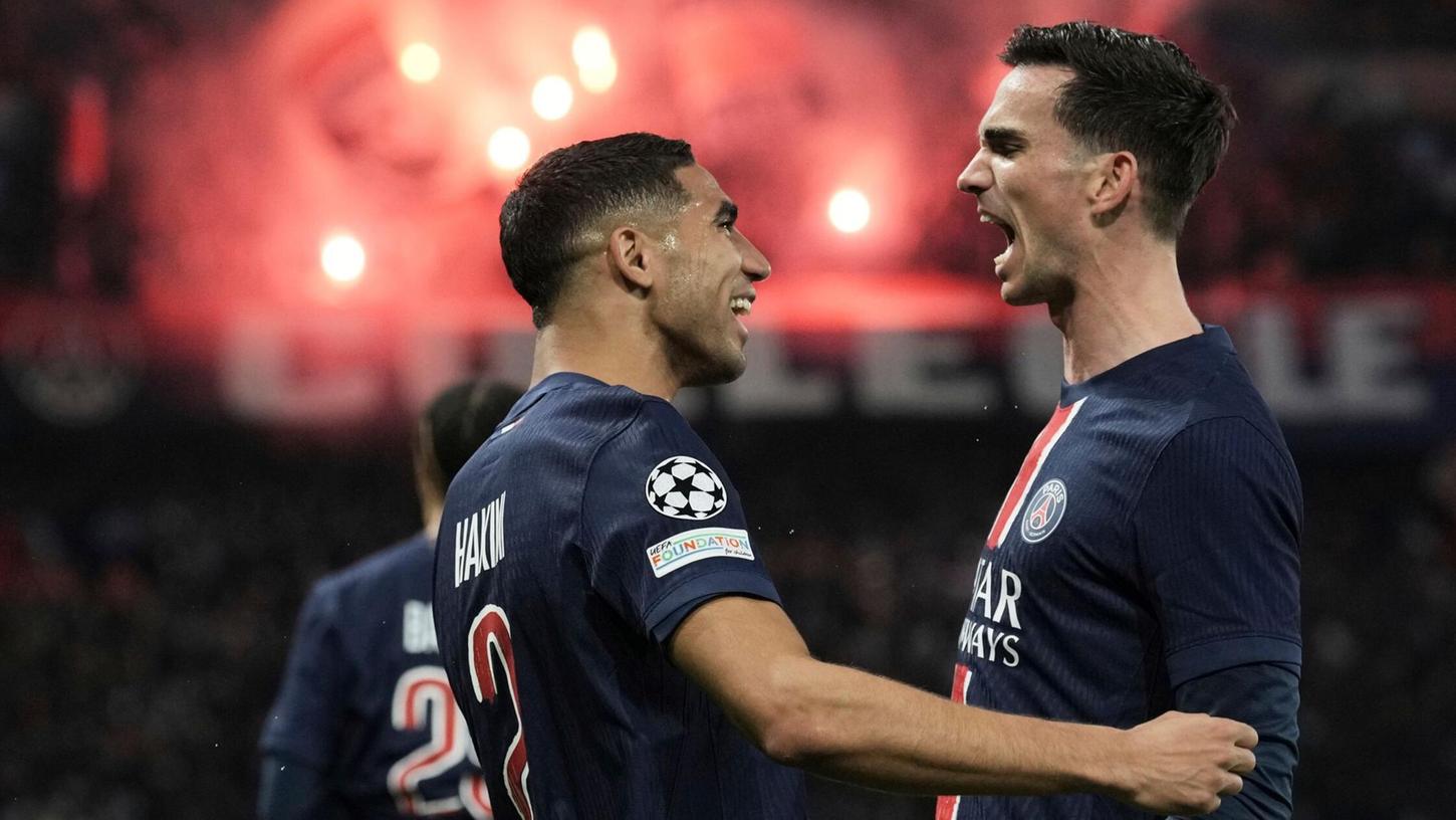 Fabian Ruiz sorgte für die PSG-Führung. Fabian Ruiz sorgte für die PSG-Führung.