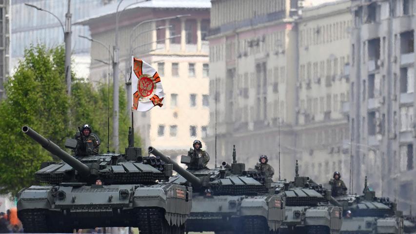 Russland will mit einer Militärparade ungestört von möglichen ukrainischen Angriffen den 80. Jahrestag des Sieges der Sowjetunion über Nazi-Deutschland feiern. Russland will mit einer Militärparade ungestört von möglichen ukrainischen Angriffen den 80. Jahrestag des Sieges der Sowjetunion über Nazi-Deutschland feiern.
