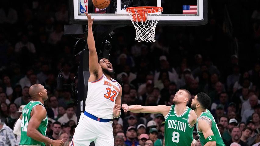 Zwei Siege in Boston für die Knicks: Das ist eine Überraschung. Zwei Siege in Boston für die Knicks: Das ist eine Überraschung.
