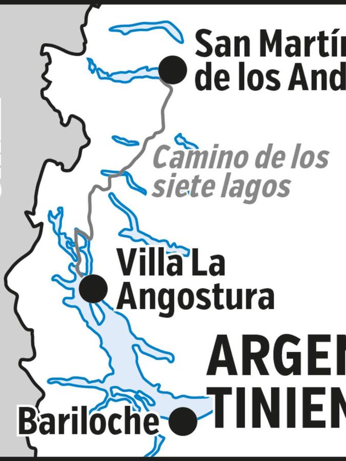 Der "Weg der sieben Seen" führt von Villa La Angostura bis San Martín de los Andes. Der "Weg der sieben Seen" führt von Villa La Angostura bis San Martín de los Andes.