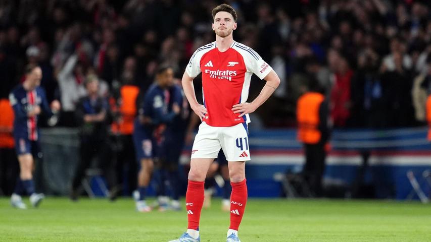 Declan Rice fand deutliche Worte für die Entscheidung von Zwayer. Declan Rice fand deutliche Worte für die Entscheidung von Zwayer.