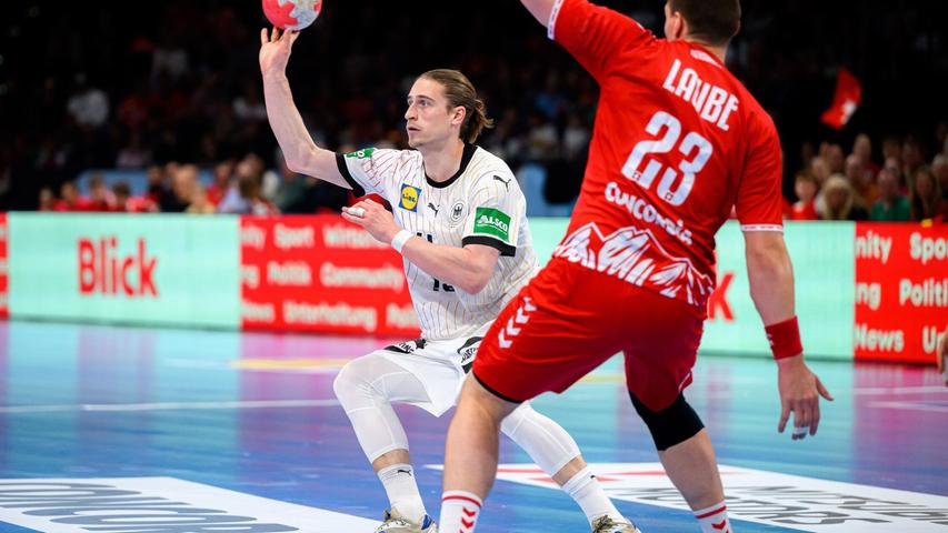 Fordert mehr Konzentration und Bereitschaft: Spielmacher Juri Knorr. Fordert mehr Konzentration und Bereitschaft: Spielmacher Juri Knorr.