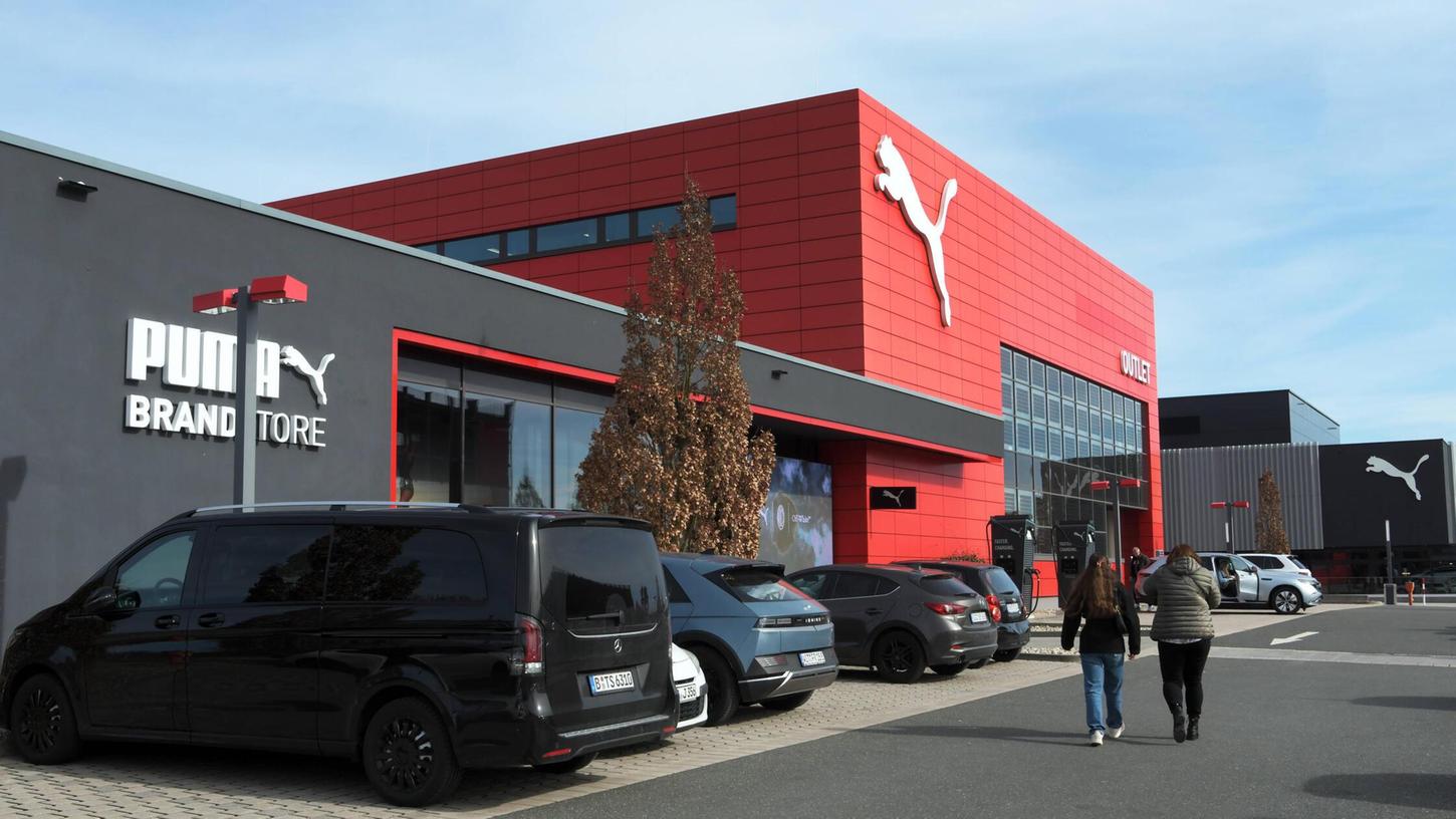 Das Outlet-Store von Puma in Herzogenaurach. Das Outlet-Store von Puma in Herzogenaurach.