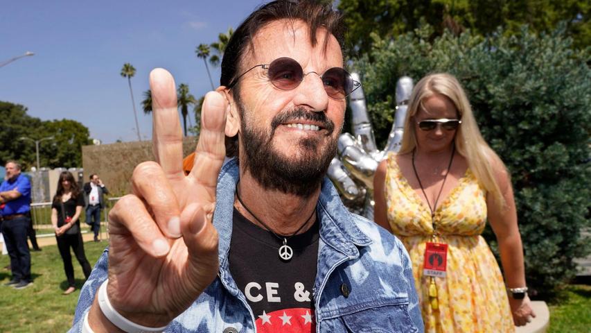 Ringo Starr setzt sich für Barry Keoghan ans Schlagzeug. (Archivbild) Ringo Starr setzt sich für Barry Keoghan ans Schlagzeug. (Archivbild)