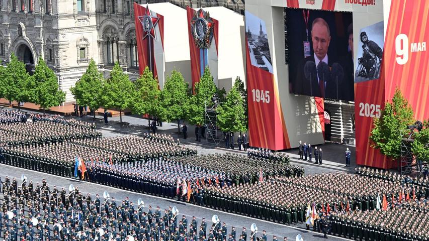 Der 80. Jahrestag des Sieges der Sowjetunion über Nazi-Deutschland wird in Russland groß gefeiert. Der 80. Jahrestag des Sieges der Sowjetunion über Nazi-Deutschland wird in Russland groß gefeiert.