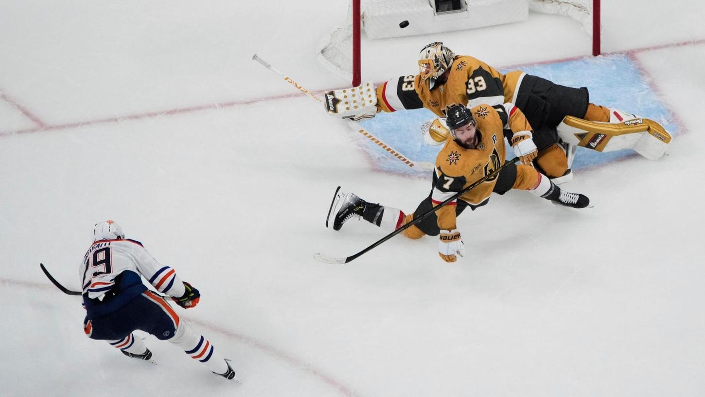 Leon Draisaitl schoss die Oilers zum Sieg in der Verlängerung. Leon Draisaitl schoss die Oilers zum Sieg in der Verlängerung.