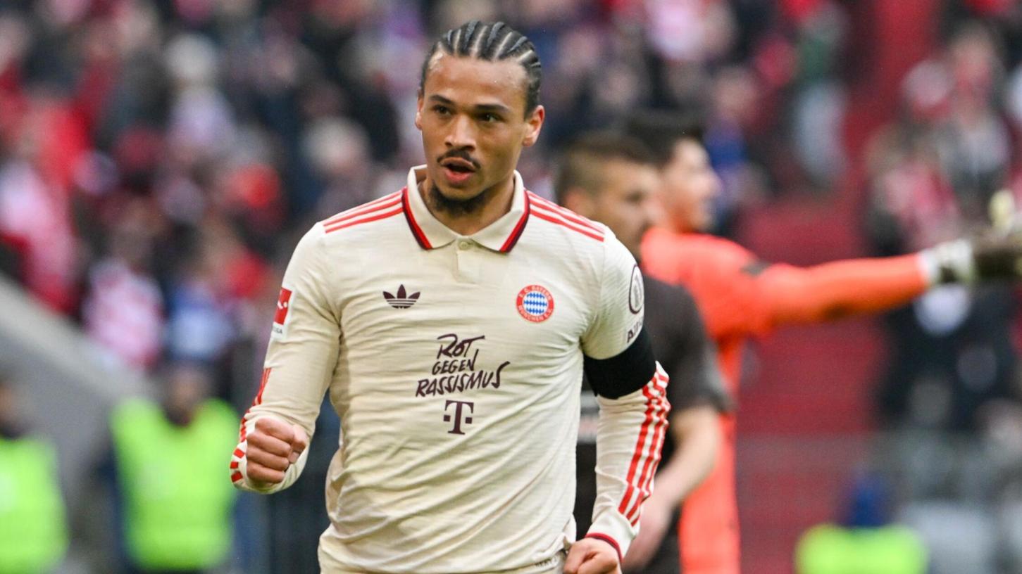 Der Vertrag von Leroy Sané beim FC Bayern läuft im Sommer aus. Der Vertrag von Leroy Sané beim FC Bayern läuft im Sommer aus.