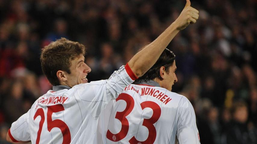 Ewig beim FC Bayern dabei: Thomas Müller. Ewig beim FC Bayern dabei: Thomas Müller.