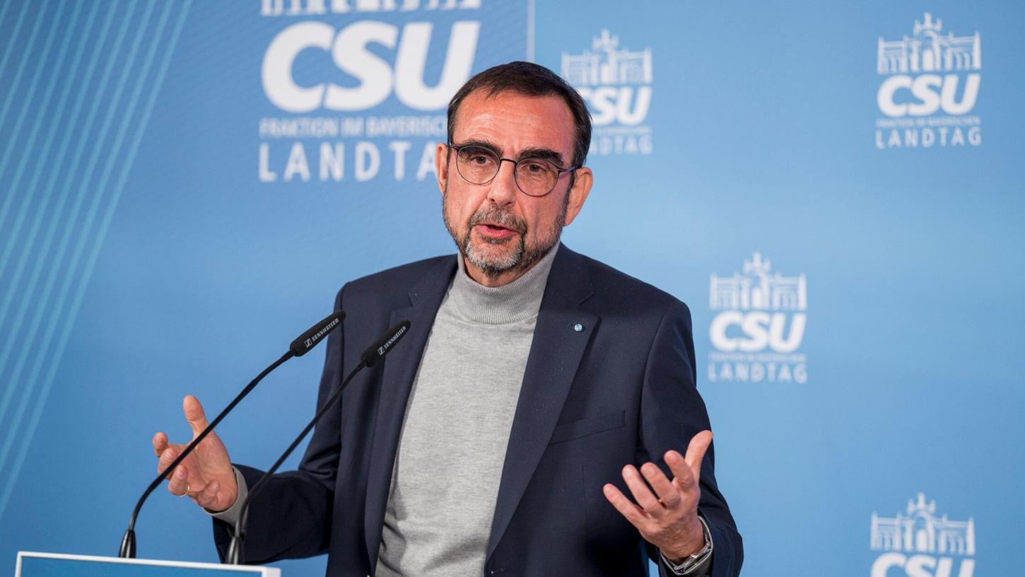 Die finanzielle Lage in Bayern macht CSU-Fraktionschef Klaus Holetschek Sorgen. (Archivbild) Die finanzielle Lage in Bayern macht CSU-Fraktionschef Klaus Holetschek Sorgen. (Archivbild)