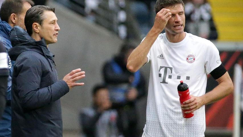 Kein einfaches Verhältnis bei den Bayern: Niko Kovac und Thomas Müller Kein einfaches Verhältnis bei den Bayern: Niko Kovac und Thomas Müller