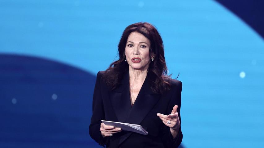 Iris Berben hielt eine Laudatio beim Deutschen Filmpreis. Iris Berben hielt eine Laudatio beim Deutschen Filmpreis.