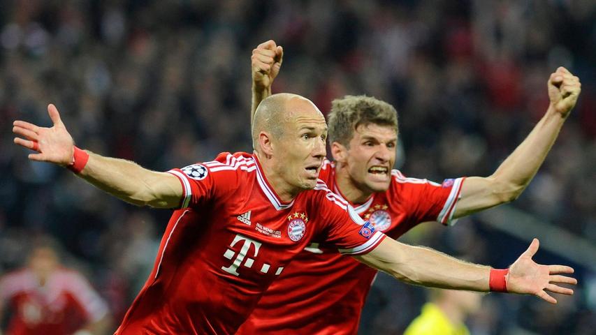 Der große Triumph des Champions-League-Sieges 2013. Der große Triumph des Champions-League-Sieges 2013.
