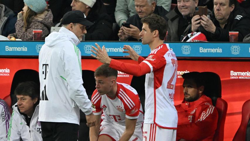 Ist wieder Zeit für die von Thomas Tuchel (l) geprägten Thomas-Müller-Spiele? Ist wieder Zeit für die von Thomas Tuchel (l) geprägten Thomas-Müller-Spiele?