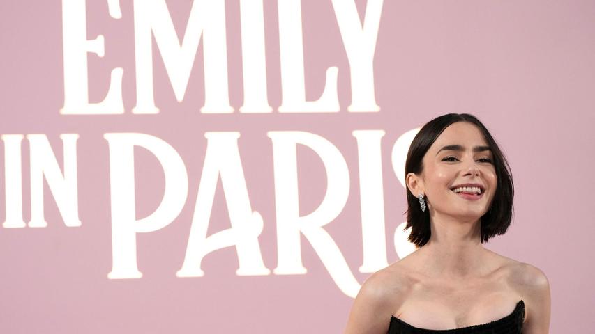 Die britische Schauspielerin Lily Collins spielt in der Serie „Emily in Paris“ die Titelrolle. (Archivbild) Die britische Schauspielerin Lily Collins spielt in der Serie „Emily in Paris“ die Titelrolle. (Archivbild)