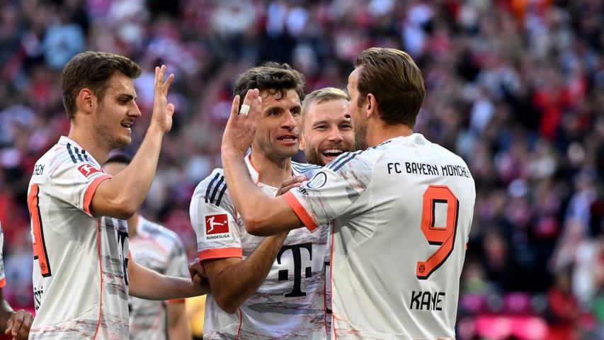 Harry Kane (r) erzielt den Treffer zum 1:0. Harry Kane (r) erzielt den Treffer zum 1:0.