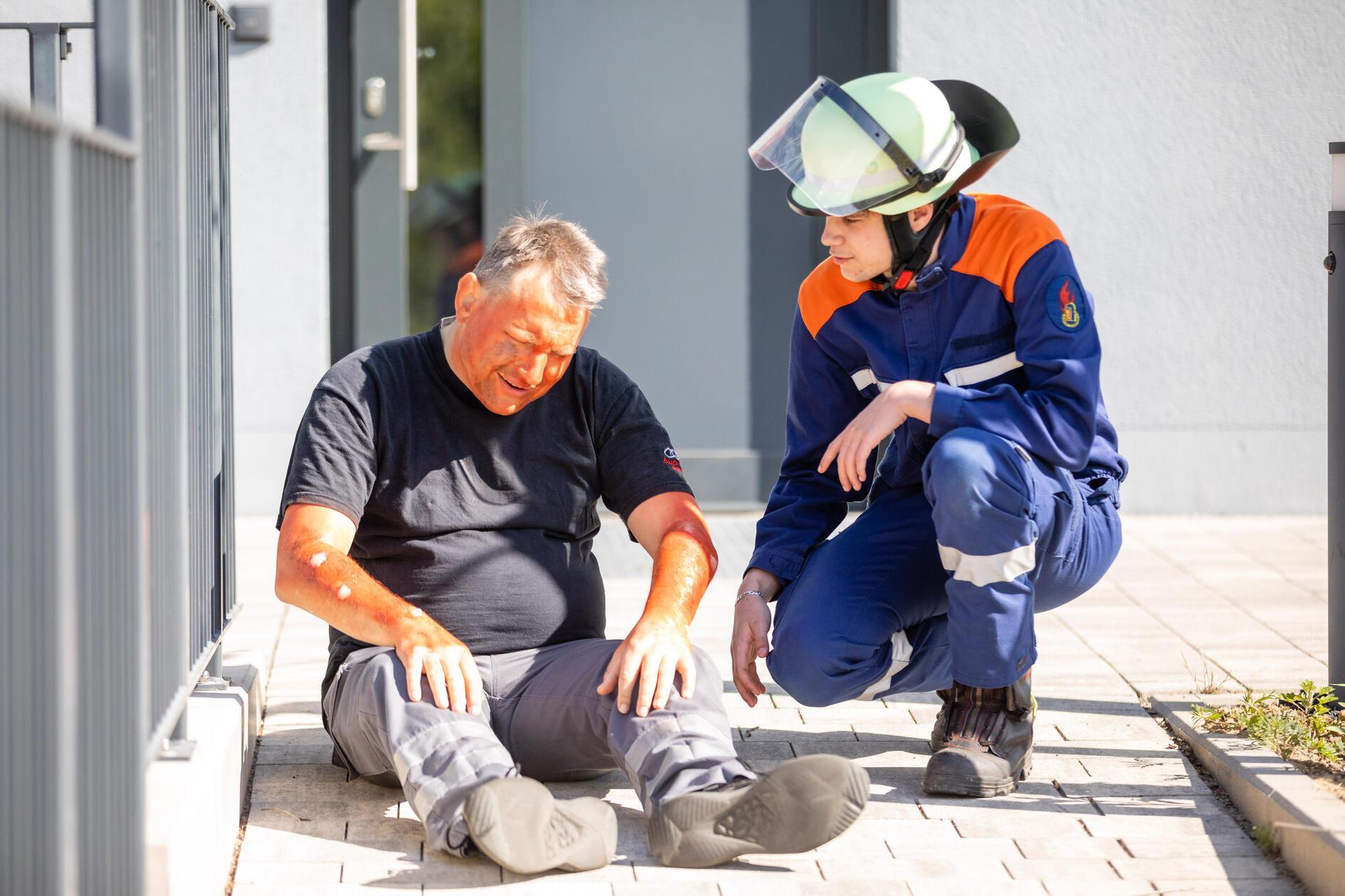 Havarie, Brand, Br&uuml;ckeneinsturz: Junge Retter aus F&uuml;rth waren auf Zack