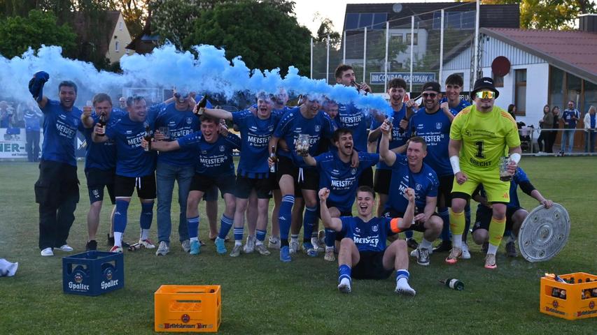 Diesmal nur Freudentränen: SG Gunzenhausen/Unterwurmbach ist Meister der A-Klasse West Diesmal nur Freudentränen: SG Gunzenhausen/Unterwurmbach ist Meister der A-Klasse West