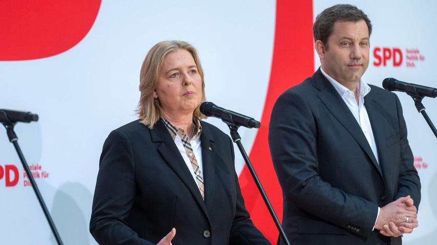 Bärbel Bas und Lars Klingbeil wollen gemeinsam die SPD führen. Bärbel Bas und Lars Klingbeil wollen gemeinsam die SPD führen.