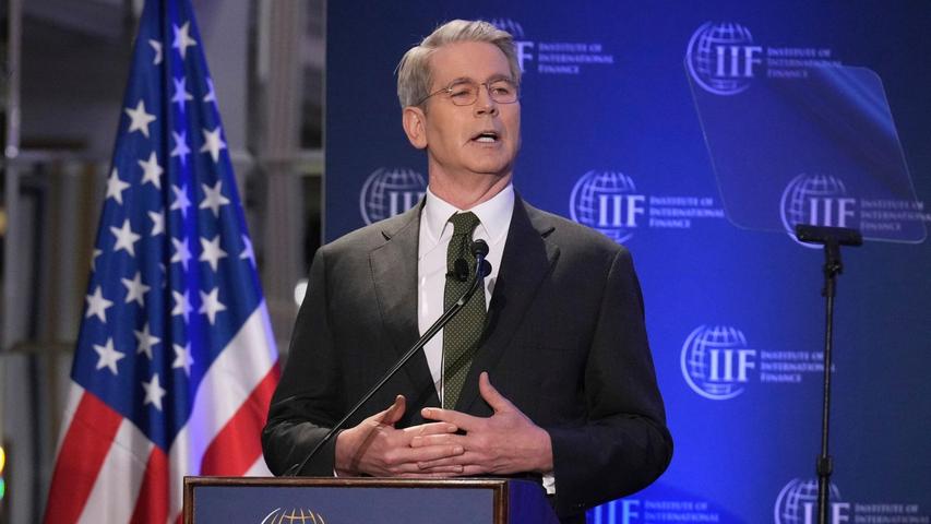 US-Finanzminister Bessent sprach davon, dass sich beide Seiten schnell einig waren, sich nicht entkoppeln zu wollen. (Archivbild) US-Finanzminister Bessent sprach davon, dass sich beide Seiten schnell einig waren, sich nicht entkoppeln zu wollen. (Archivbild)
