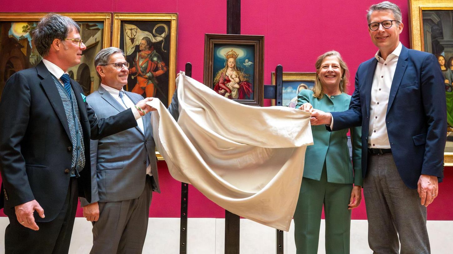 Das Werk „Maria als Himmelskönigin“ bereichert fortan die Alte Pinakothek. Das Werk „Maria als Himmelskönigin“ bereichert fortan die Alte Pinakothek.