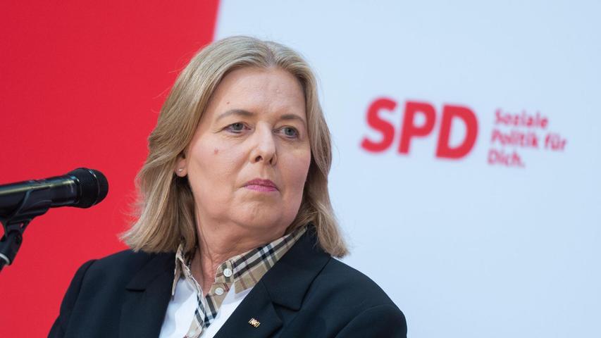 Die neue starke Frau der SPD: Bärbel Bas. Die neue starke Frau der SPD: Bärbel Bas.