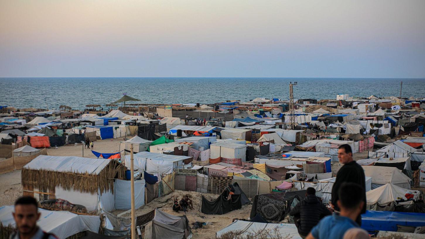 Im Gazastreifen ist praktisch die gesamte Bevölkerung vertrieben (Archivbild). Im Gazastreifen ist praktisch die gesamte Bevölkerung vertrieben (Archivbild).