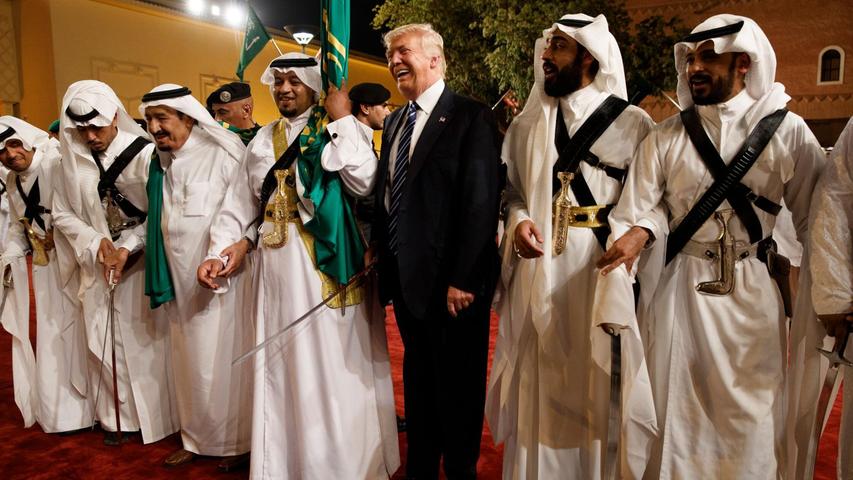Trump wählte bereits in der ersten Amtszeit Saudi-Arabien als Ziel seiner ersten großen Auslandsreise. (Archivbild) Trump wählte bereits in der ersten Amtszeit Saudi-Arabien als Ziel seiner ersten großen Auslandsreise. (Archivbild)