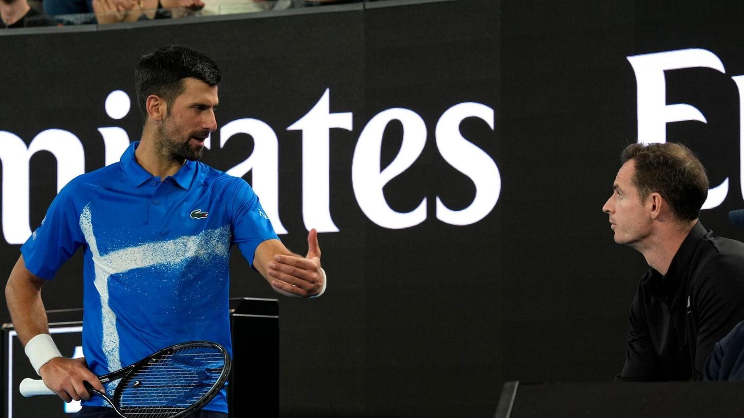 Novak Djokovic und Andy Murray werden nicht mehr zusammenarbeiten. Novak Djokovic und Andy Murray werden nicht mehr zusammenarbeiten.