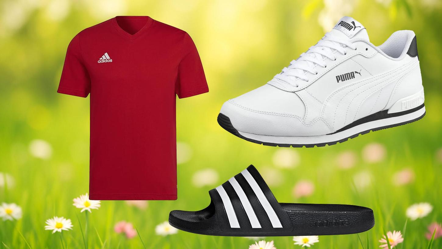 Sowohl Adidas als auch Puma bieten derzeit Rabatte von über 60 %. Sowohl Adidas als auch Puma bieten derzeit Rabatte von über 60 %.