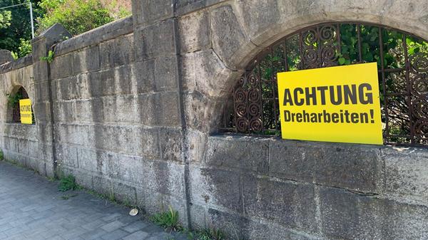 Dreharbeiten Schloss Faber-Castell