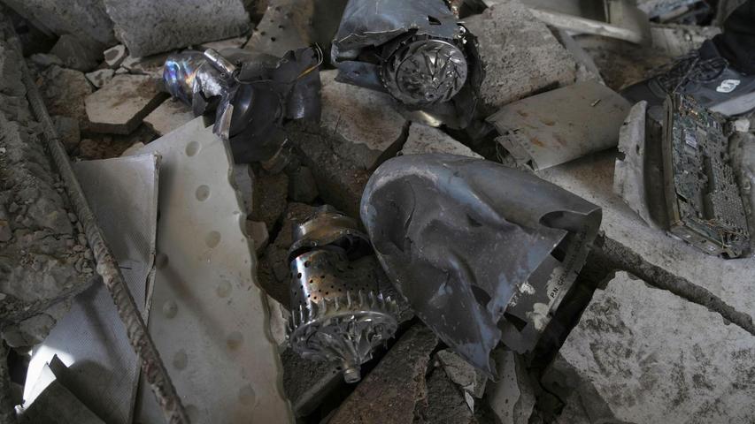 Schäden in Krankenhaus im Gazastreifen. Schäden in Krankenhaus im Gazastreifen.