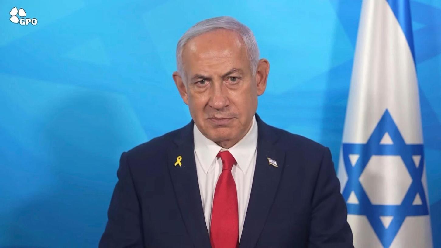 Israels Ministerpräsident Netanjahu bleibt bei seiner harten Linie gegenüber der Hamas. (Archivbild) Israels Ministerpräsident Netanjahu bleibt bei seiner harten Linie gegenüber der Hamas. (Archivbild)