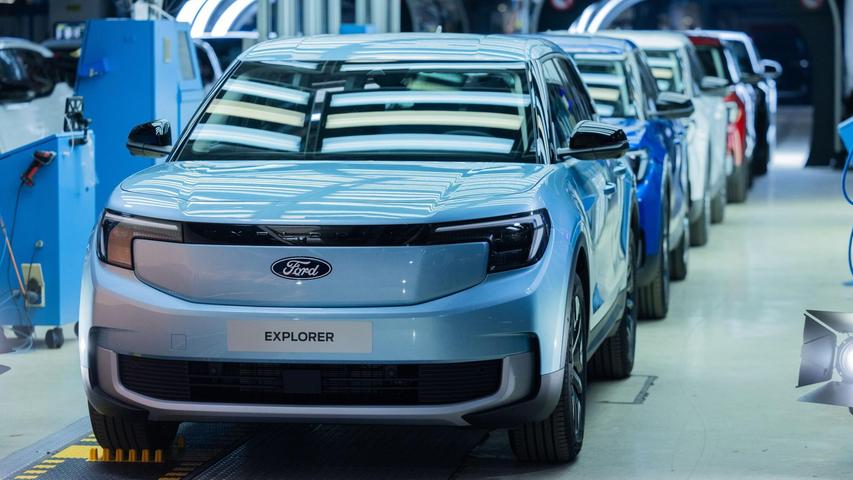 Das Ford-Elektroauto namens Explorer - das Angebot ist groß, die Nachfrage aber könnte größer sein. (Archivbild) Das Ford-Elektroauto namens Explorer - das Angebot ist groß, die Nachfrage aber könnte größer sein. (Archivbild)