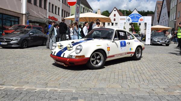 Hersbruck Oberer Markt Rallye Wiesbaden Start