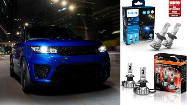 Osram Philips 330% hellere LED Scheinwerfer