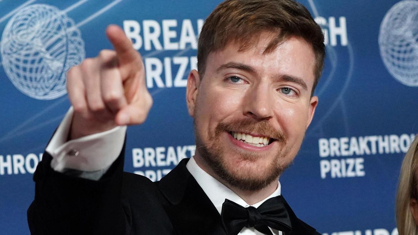 MrBeast ist einer der erfolgreichsten Youtuber weltweit. (Archivbild) MrBeast ist einer der erfolgreichsten Youtuber weltweit. (Archivbild)