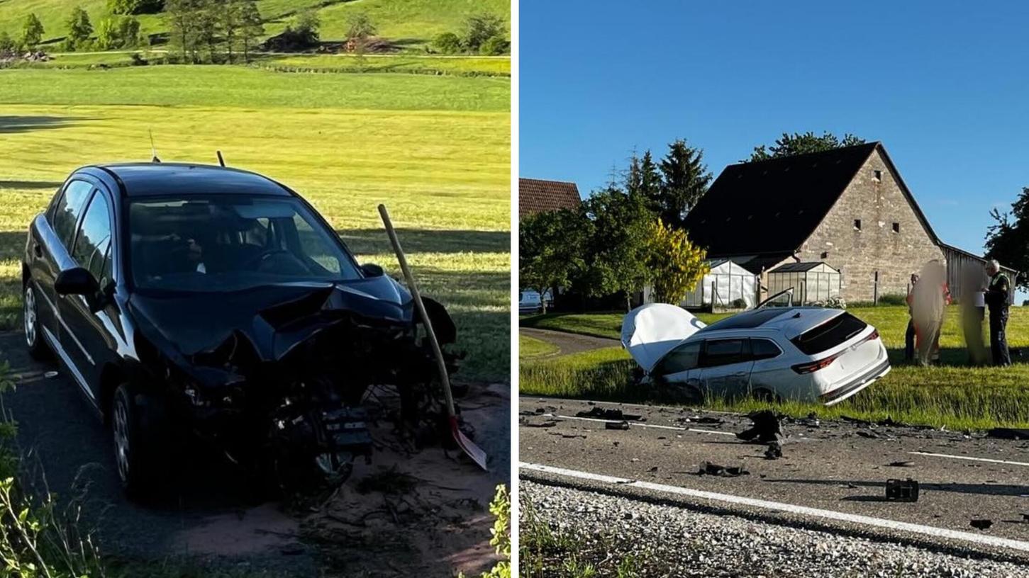 In Mittelfranken kam es am Freitag (16. Mai 2025) zu einem schweren Unfall. In Mittelfranken kam es am Freitag (16. Mai 2025) zu einem schweren Unfall.