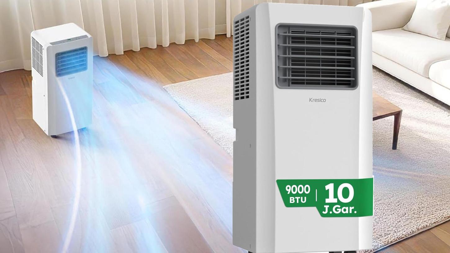 Für Räume bis zu 33 Quadratmeter ist die Klimaanlage geeignet. Für Räume bis zu 33 Quadratmeter ist die Klimaanlage geeignet.