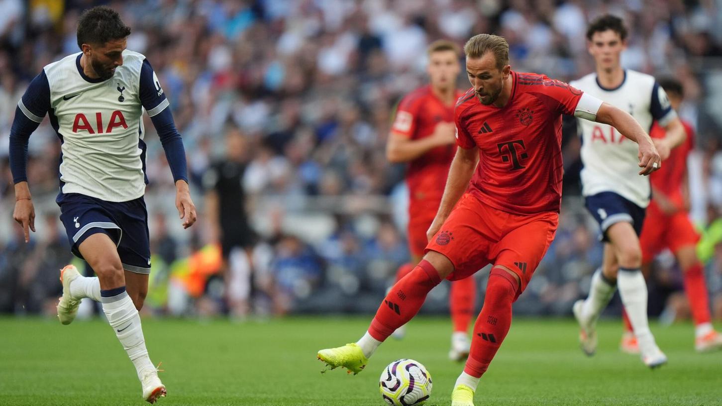 Harry Kane trifft mit dem FC Bayern wieder auf Tottenham. Harry Kane trifft mit dem FC Bayern wieder auf Tottenham.