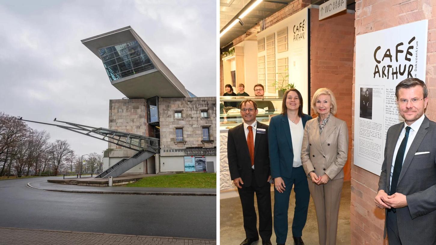 Christian Schadinger, Geschäftsführer der noris inklusion gGmbH, Elisabeth Ries, Referentin für Jugend, Familie und Soziales, Kulturbürgermeisterin Prof. Dr. Julia Lehner und Oberbürgermeister Marcus König. Christian Schadinger, Geschäftsführer der noris inklusion gGmbH, Elisabeth Ries, Referentin für Jugend, Familie und Soziales, Kulturbürgermeisterin Prof. Dr. Julia Lehner und Oberbürgermeister Marcus König.