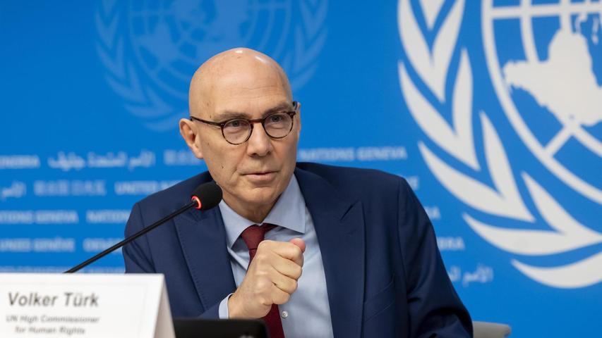 Der Chef des UN-Menschenrechtsbüros verurteilt Israels massive Angriffe im Gazastreifen mit drastischen Worten. (Archivbild) Der Chef des UN-Menschenrechtsbüros verurteilt Israels massive Angriffe im Gazastreifen mit drastischen Worten. (Archivbild)