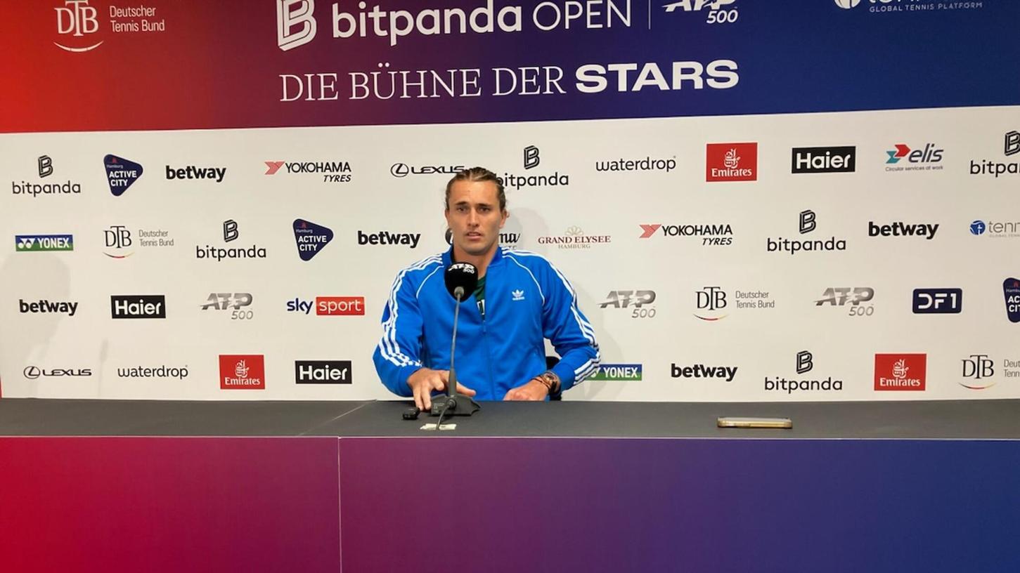 Alexander Zverev schlägt ab Montag in seiner Heimatstadt Hamburg auf. Alexander Zverev schlägt ab Montag in seiner Heimatstadt Hamburg auf.