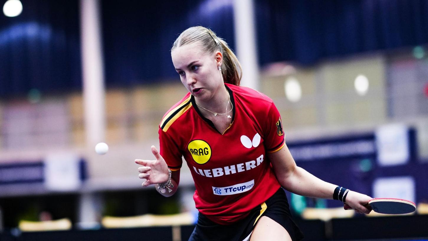 Erfolgreicher WM-Start: Tischtennis-Hoffnung Annett Kaufmann. Erfolgreicher WM-Start: Tischtennis-Hoffnung Annett Kaufmann.