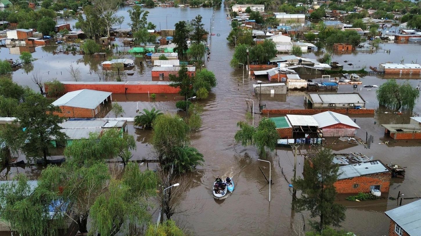 Die Lage im Norden der Provinz Buenos Aires ist nach drei Tagen Regen kritisch. Die Lage im Norden der Provinz Buenos Aires ist nach drei Tagen Regen kritisch.