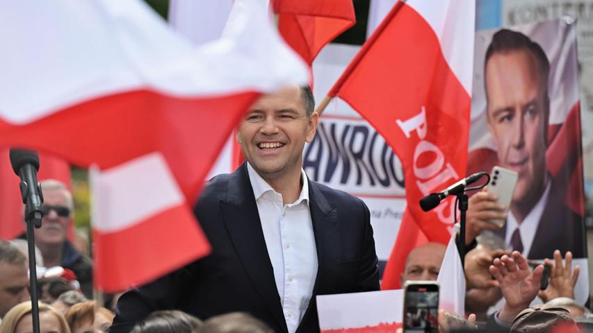 Der parteilose Historiker Karol Nawrocki wird von der nationalkonservativen PiS unterstützt. (Archivbild) Der parteilose Historiker Karol Nawrocki wird von der nationalkonservativen PiS unterstützt. (Archivbild)