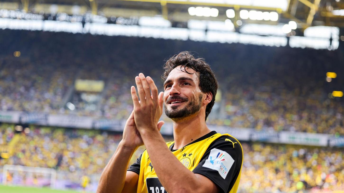 Mats Hummels verabschiedete sich vor einem Jahr von Borussia Dortmund. Mats Hummels verabschiedete sich vor einem Jahr von Borussia Dortmund.