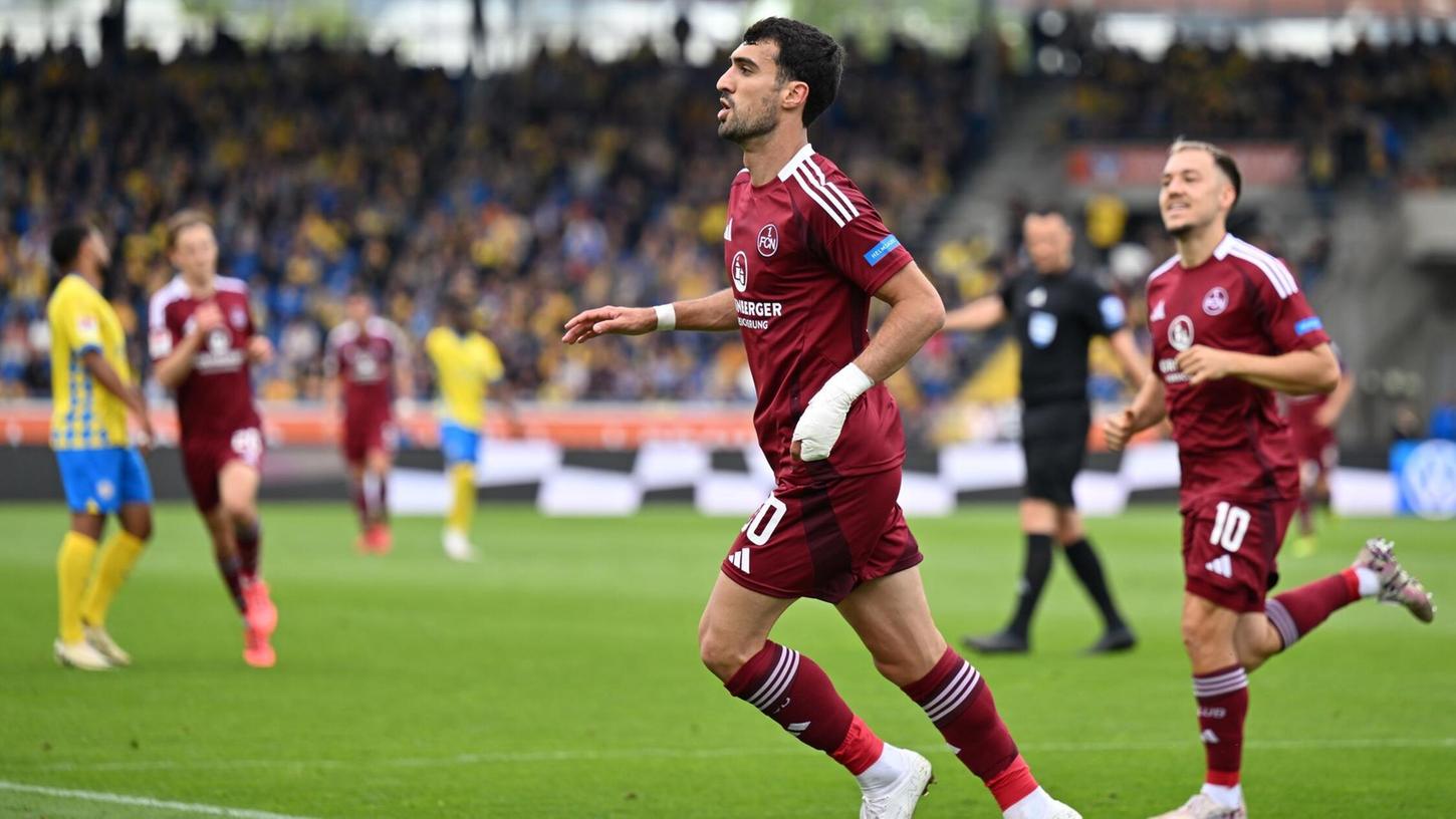 Mann des Tages: Nürnbergs Nürnbergs Mahir Emreli. Mann des Tages: Nürnbergs Nürnbergs Mahir Emreli.