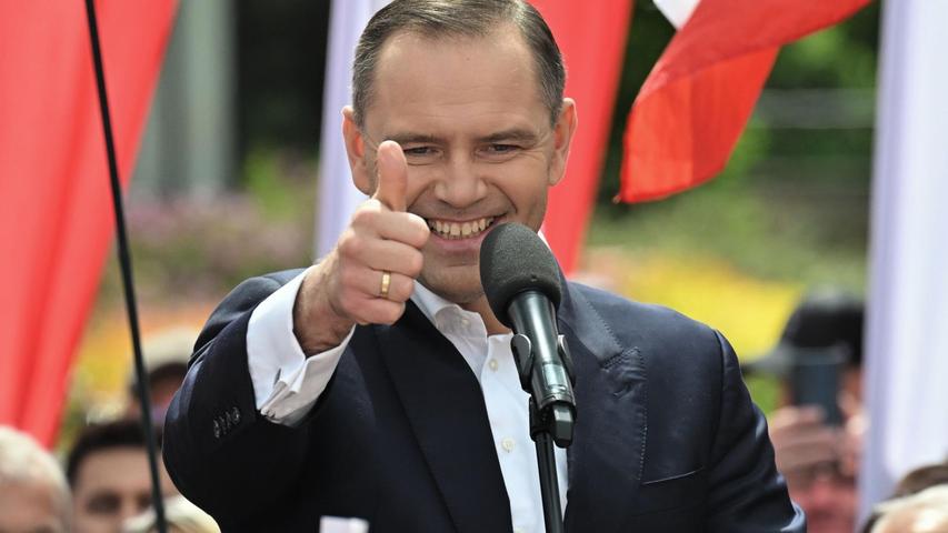 Karol Nawrocki ist der Kandidat der oppositionellen nationalkonservativen PiS. (Archivbild) Karol Nawrocki ist der Kandidat der oppositionellen nationalkonservativen PiS. (Archivbild)