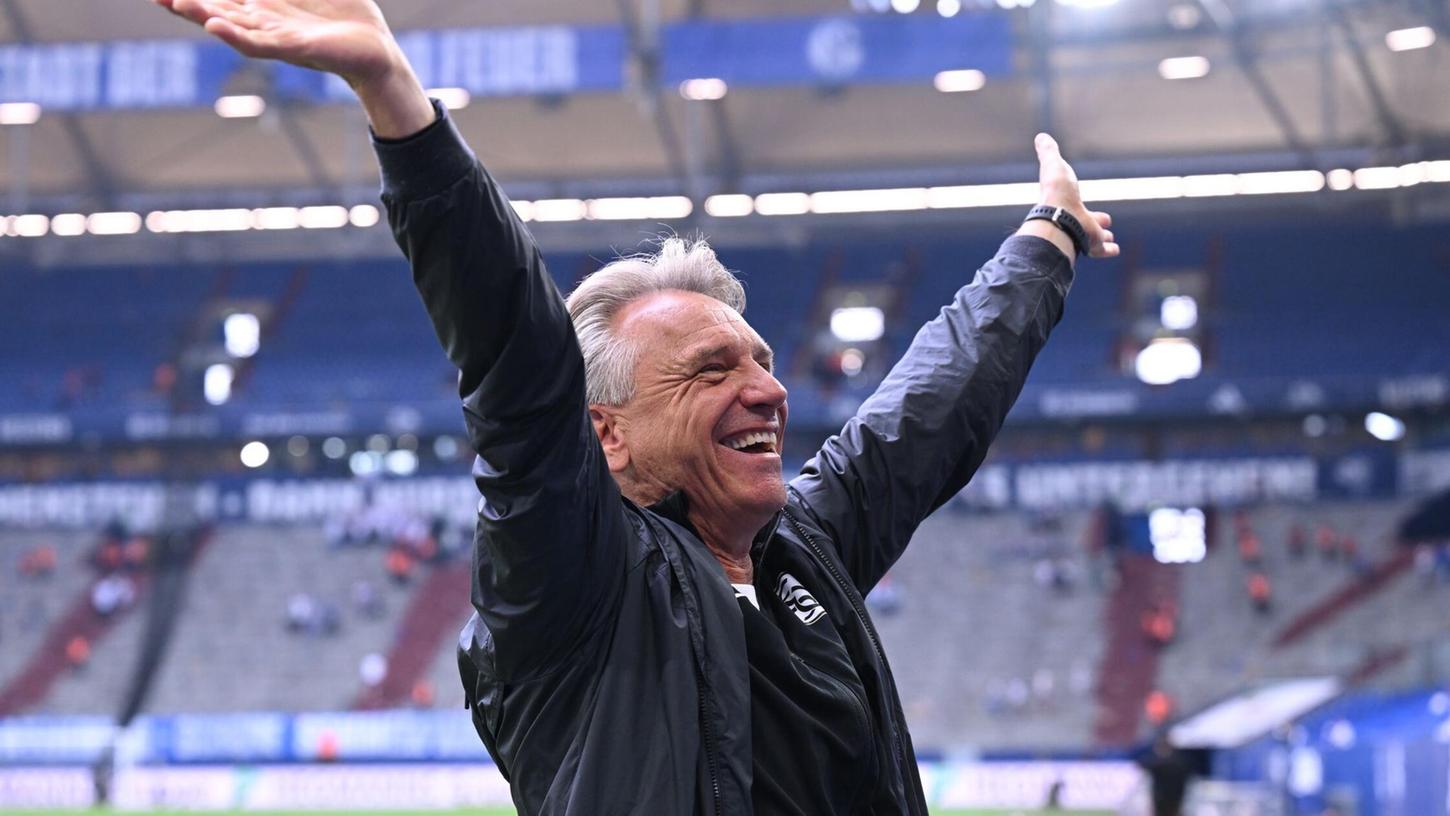 Horst Steffen hat die SV Elversberg auf den Relegationsplatz in der 2. Bundesliga geführt. Horst Steffen hat die SV Elversberg auf den Relegationsplatz in der 2. Bundesliga geführt.